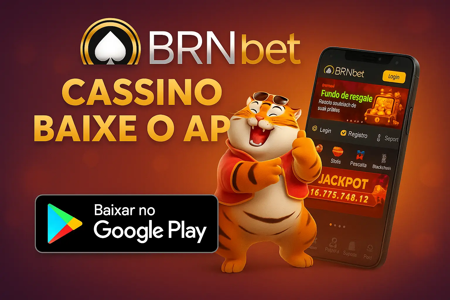 Baixar o BRNBET Cassino App