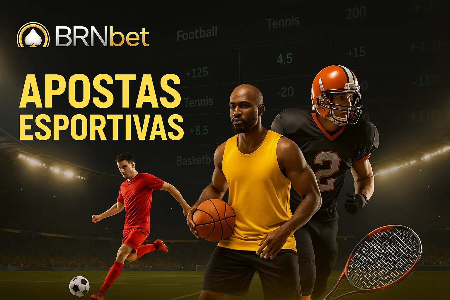Aposte em apostas esportivas no cassino online BRNBET